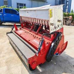 深圳双轴旋耕播种施肥播种机+自传地轮